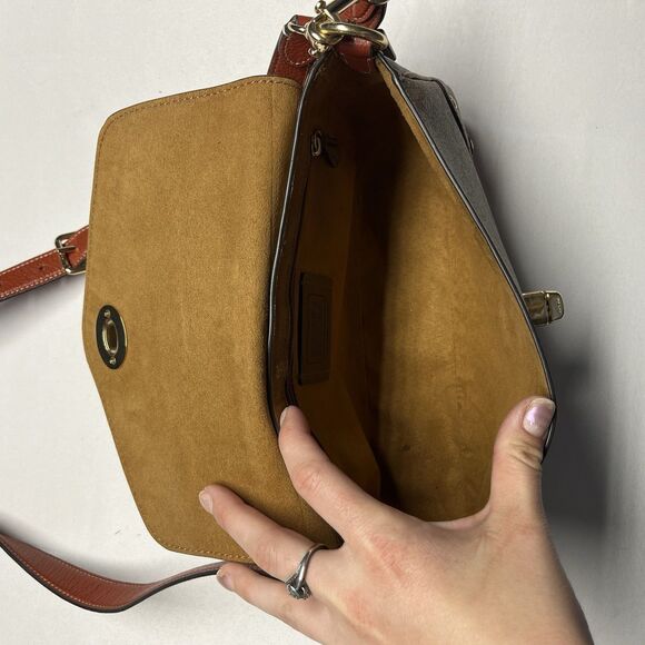 COACH MILLIE Shoulder Bag Colorblock Signature Canvas with Wallet - Picture 11 of 12